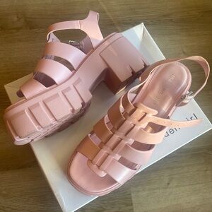 Madden Girl Blush Pink Platform Sandals